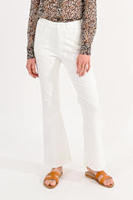 Load image into Gallery viewer, Flare Crop Jean - White
