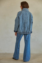 Load image into Gallery viewer, Eclipse Denim Jacket - Medium Blue Denim
