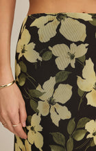 Load image into Gallery viewer, Eda Ren Floral Mesh Midi Skirt - Sunnyside

