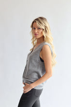 Load image into Gallery viewer, Eleta Knit Vest - Grey
