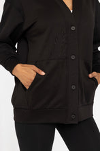 Load image into Gallery viewer, Elevated Button Down Cardigan - Black
