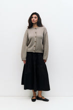 Load image into Gallery viewer, Esme Tiered Skirt - Black - Brown
