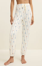 Load image into Gallery viewer, Cozy Espresso Martini Pant - Vanilla Ice w/ Drink Print
