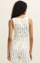 Load image into Gallery viewer, Cozy Espresso Martini Tank - Vanilla Ice w/ Drink Print
