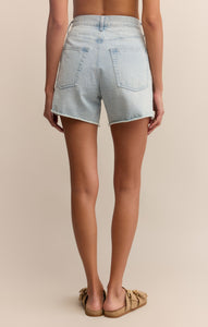 Everyday Hi-Rise Denim Shorts - Faded Indigo