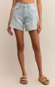Everyday Hi-Rise Denim Shorts - Faded Indigo