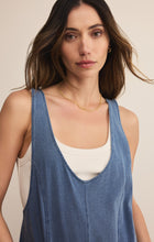 Load image into Gallery viewer, Everyday Jersey Denim Jumpsuit - Vintage Indigo
