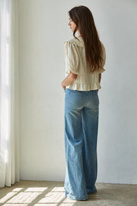 Fablewood Blouse - Natural (Style L8718)