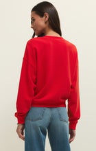 Load image into Gallery viewer, First Date Sweatshirt - Kiss Me Red
