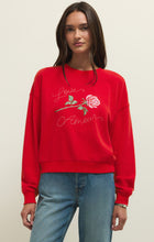 Load image into Gallery viewer, First Date Sweatshirt - Kiss Me Red
