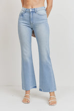 Load image into Gallery viewer, Bligh Flare Jean w/ Hem Detail - Light Wash
