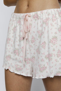 Rose Bouquet Lounge Set - Pink Floral Print