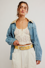 Load image into Gallery viewer, Free People We The Free Jona Belt - Butter Yellow - Mineral
