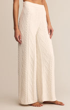 Load image into Gallery viewer, Gemma Cable Pant - Vanilla Ice
