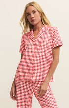 Load image into Gallery viewer, So Sweet Gingham Pants - Kiss Me Red
