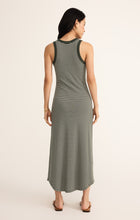 Load image into Gallery viewer, Goodwin Striped Midi Dress - Dark Agave
