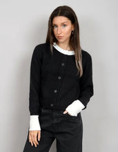Load image into Gallery viewer, Gregoriana Cardigan - Black (Style #73S155S)
