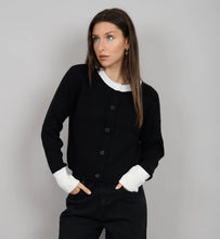 Load image into Gallery viewer, Gregoriana Cardigan - Black (Style #73S155S)
