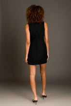 Load image into Gallery viewer, Pearl Accent Mini Dress - Black (Style: HN3595D)
