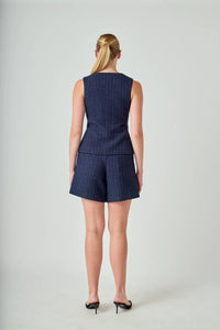 Denim Shorts - Dk Denim (Style #HN5115P)