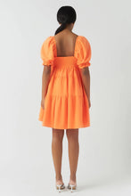 Load image into Gallery viewer, Classic Sweetheart Mini Dress - Orange
