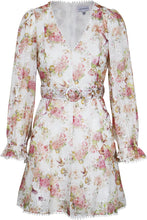 Load image into Gallery viewer, Haisley Mini Dress - White Multi Floral
