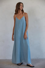 Load image into Gallery viewer, Half Moon Bay Maxi Dress - Dusty Blue
