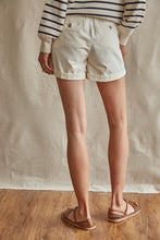 Load image into Gallery viewer, Harleigh Denim Shorts - Cream
