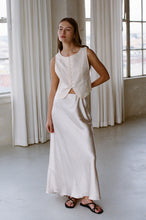 Load image into Gallery viewer, Harley Linen Vest - Cream (Style #AR1162)
