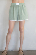 Load image into Gallery viewer, Boxer Shorts
Harper - Green/Ivory Gingham
