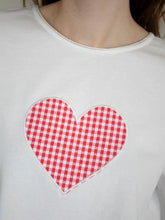 Load image into Gallery viewer, Heart Tee - Off White (Style: TBT13815)
