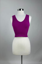Load image into Gallery viewer, Fine Line Brami - UV neckline - Hollyhock
