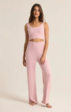 Load image into Gallery viewer, Dawn Smocked Rib Pants - Iced Coffee or Green Meadow or Sunset Mauve
