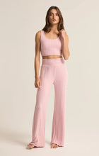 Load image into Gallery viewer, Dawn Smocked Rib Pants - Iced Coffee or Green Meadow or Sunset Mauve
