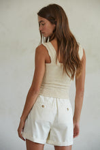 Load image into Gallery viewer, Jacquard Square Neck Tank - Maroon - Chambray Blue - Oat Bluff (Style#S1239A)
