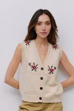 Load image into Gallery viewer, Jony Sweater Vest - Cream
