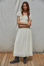 Load image into Gallery viewer, June Bell Smocked Dress - Cream (Style #L8862)
