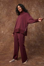 Load image into Gallery viewer, Katelyn Sweater - Prune (77T001SO)

