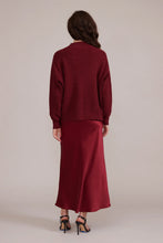 Load image into Gallery viewer, Katianna Maxi Skirt - Burgundy
