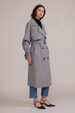 Load image into Gallery viewer, Klaus Trench Coat - Med Heather Grey
