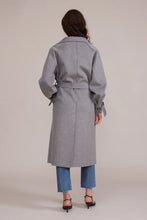 Load image into Gallery viewer, Klaus Trench Coat - Med Heather Grey
