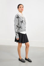 Load image into Gallery viewer, Knit Swing Skirt - Black (LAL213DN)
