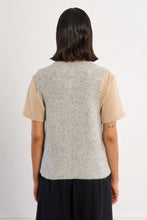 Load image into Gallery viewer, Crew Sweater Vest - Grey - Yellow (LAL678EP)
