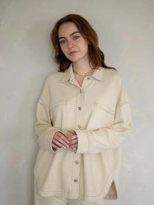 Lany Oversized Shirt - Stone