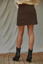 Load image into Gallery viewer, Lasso Mini Skirt - Brown (L8581)
