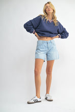 Load image into Gallery viewer, Lightweight Shorts - Light Denim - Medium Denim
