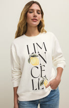Load image into Gallery viewer, Limoncello Boyfriend Sweatshirt - Sea Salt
