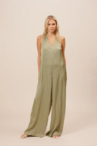 Liora Jumpsuit - Navy (Shown in Olive)