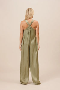 Liora Jumpsuit - Navy (Shown in Olive)