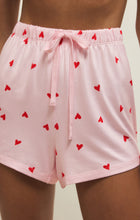 Load image into Gallery viewer, Love First Heart Shorts - Pink Marshmallow
